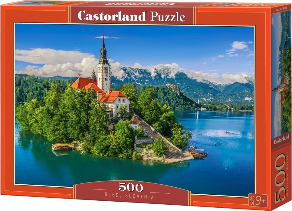 Puzzle Castor 500 pjesë, Bled Slovenia