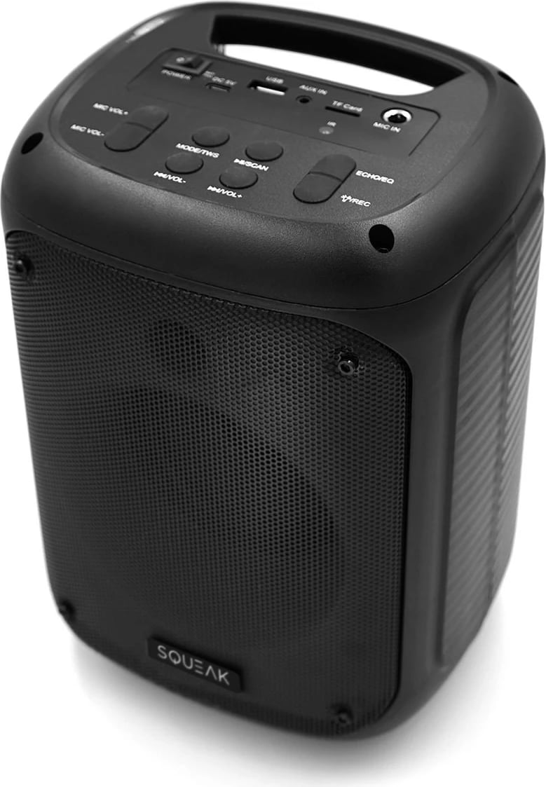Altoparlant Bluetooth SQUEAK Beatflow SQ1005 me mikrofon, Karaoke, i zi