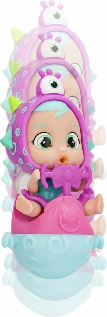 Kukull Cry Babies Stars Jumpy Monsters Fuzz, Tm Toys, IMC913653, plastikë, me aksesorë