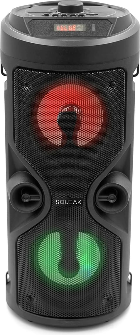 Altoparlant portabil SQUEAK SQ1004 me Bluetooth 5.0, karaoke, 40W, i zi, me mikrofon