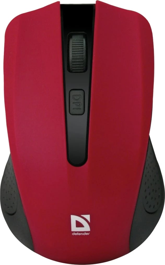 Maus optik Defender MM-935, wireless, 1600DPI, i kuq