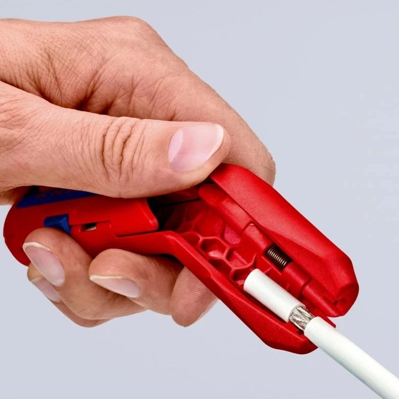 Knipex ErgoStrip, Mbështjellës kabllosh, Kuq