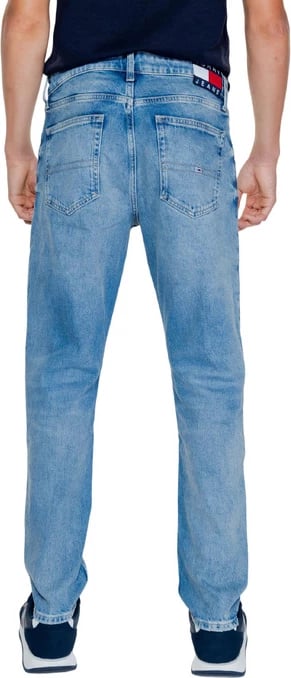 Pantallona Tommy Hilfiger Jeans, meshkuj, të kaltra