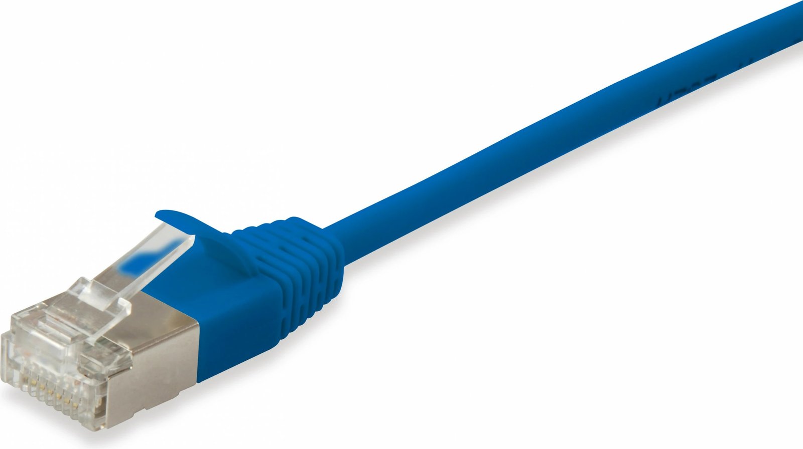 Kabllo rrjeti EQUIP Cat6a F/FTP Slim 0.25m, RJ-45, blu