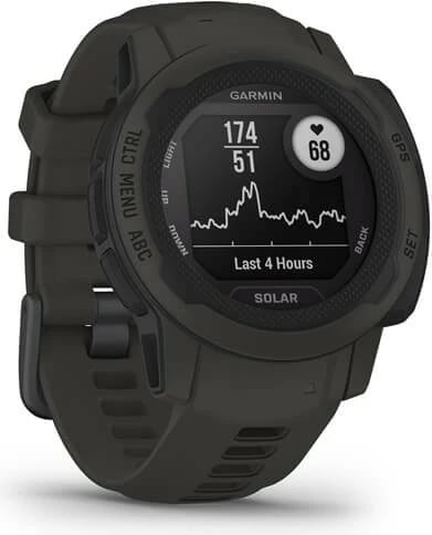 Smartwatch Garmin Instinct 2S Solar, GPS, 43 g, Graphite