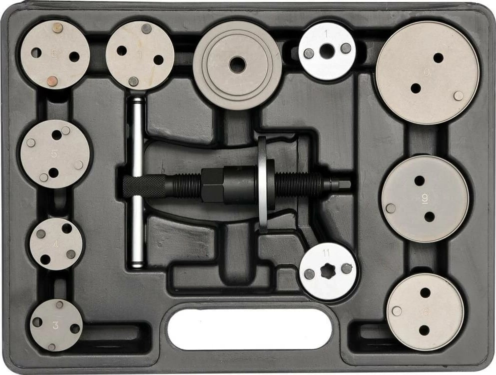 Set mjetesh YATO YT-0611 për riparim automjetesh, 12 copë