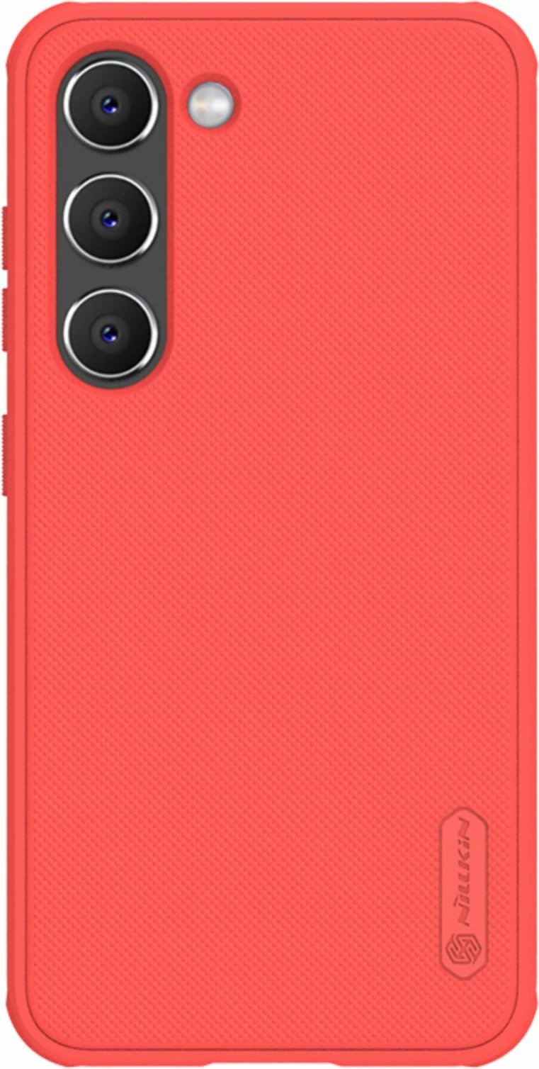 Mbështjellës Nillkin Super Frosted Shield Pro për Samsung Galaxy S23+, i kuq
