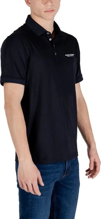 Polo për meshkuj Armani Exchange, blu