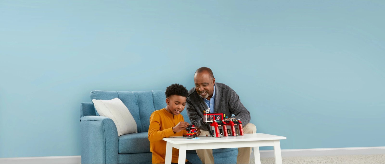 Set ndërtimi LEGO City 60414, stacion zjarri me kamion, 843 pjesë, shumëngjyrësh Set ndërtimi LEGO City 60414, stacion zjarri me kamion, 843 pjesë, shumëngjyrësh