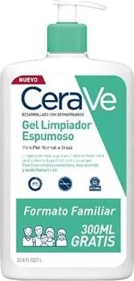 Xhel pastrues për fytyrë dhe trup unisex Cerave Gel Limpiador Espumoso 1L