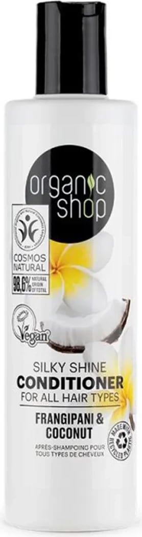 Kondicioner flokësh unisex Organic Shop Frangipani & Coconut 280ml