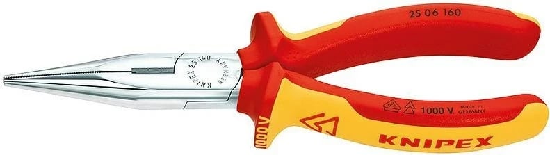KNIPEX pinca diagonale 25 06 160, 160 mm, Plastikë