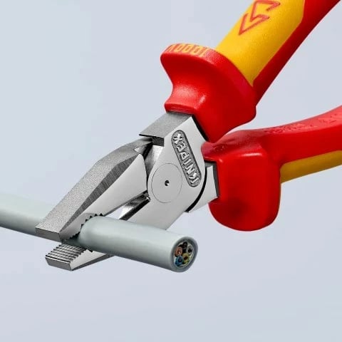 KNIPEX 02 06 180 pinca, e kuqe