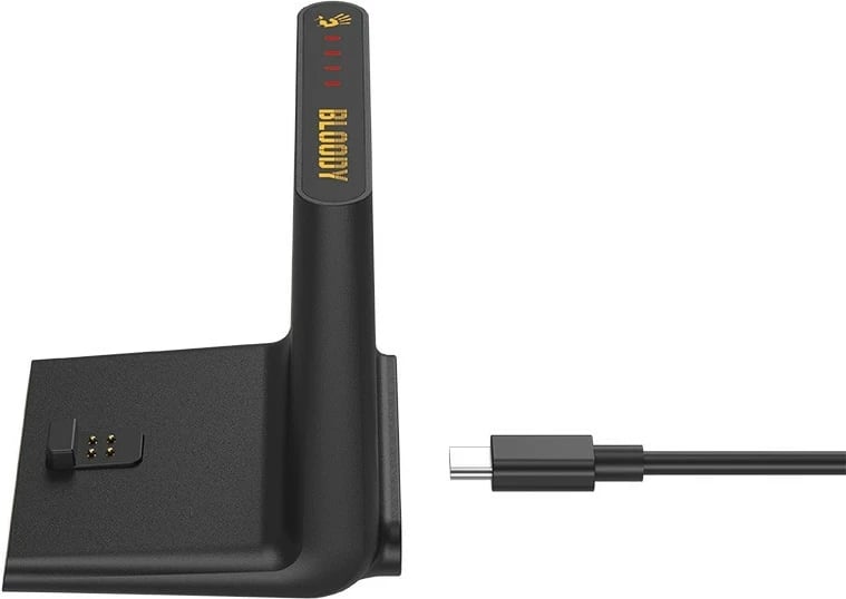 Maus A4-Tech Bloody R72 ULTRA DUO Renegade Midnight, wireless, RGB, i zi