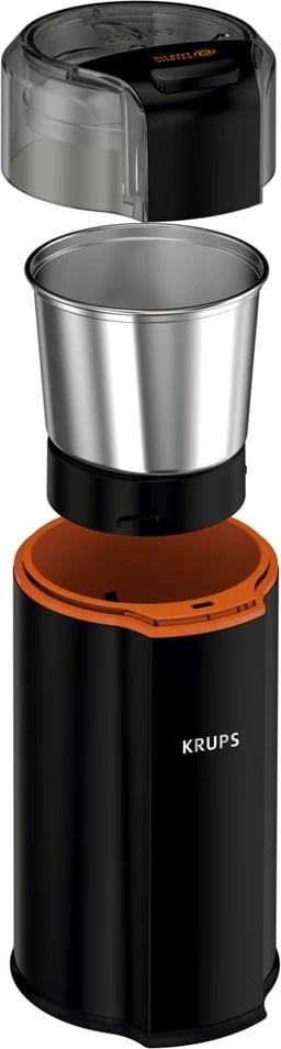 Bluajse kafeje Krups Silent Vortex GX3328, 175 W, e zezë