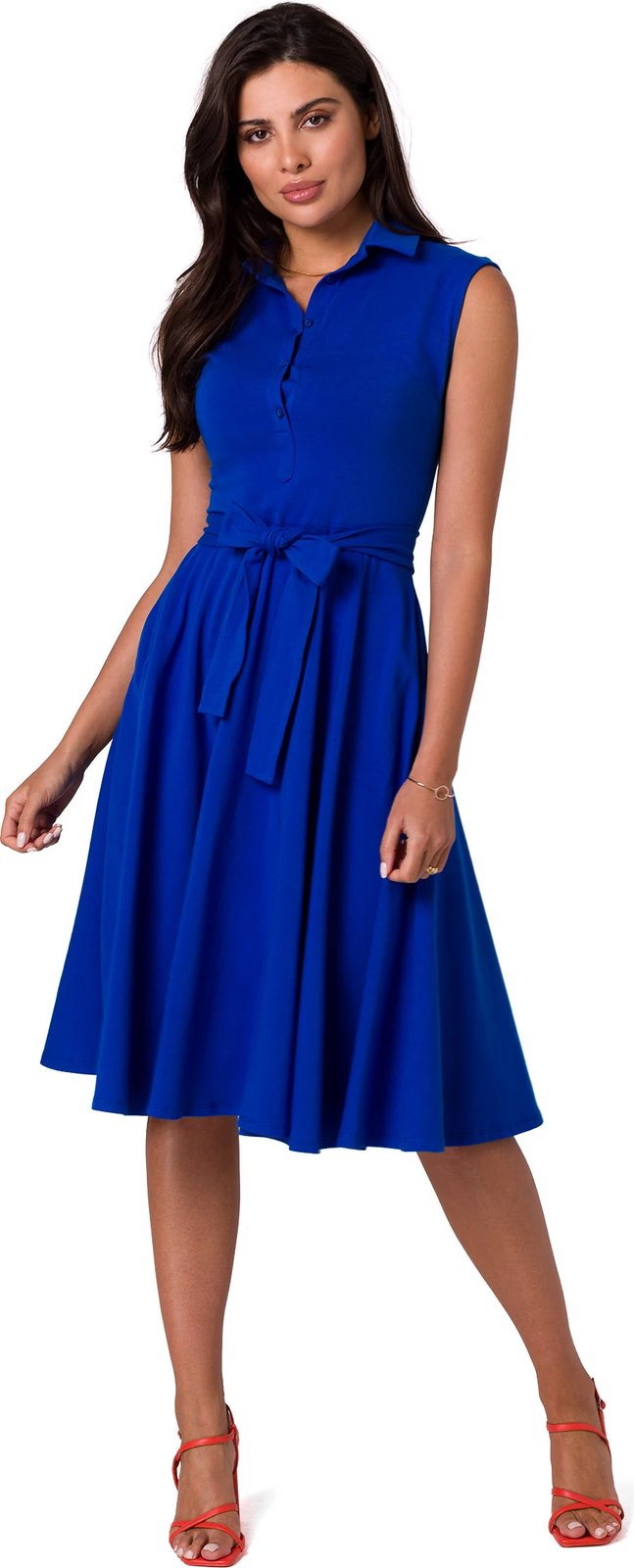 Fustan për femra BeWear 177957, blu