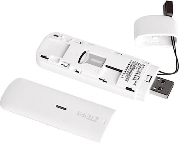 Router USB ZTE MF833N, LTE, i bardhë