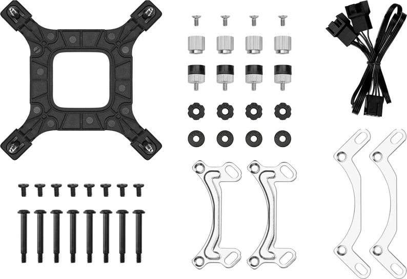 Kasë ftohëse me ujë DEEPCOOL LE240 V2, 2x12 cm, për procesor, e zezë