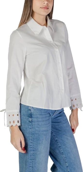 Camicia Jacqueline De Yong për femra, e bardhë