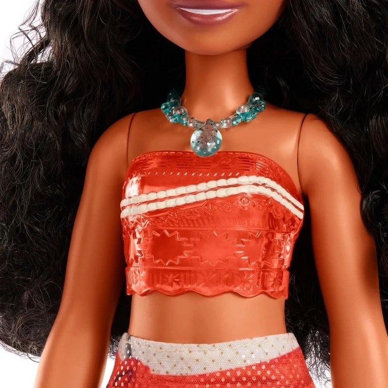 Kukull Disney Princess Vaiana Mattel HLW02/HPG68 me veshje tradicionale, për vajza Kukull Disney Princess Vaiana Mattel HLW02/HPG68 me veshje tradicionale, për vajza