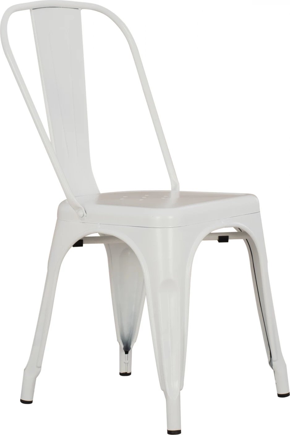 Karrige metalike MELITA FH8641.21 ngjyrë e bardhë matte 43x50x82cm