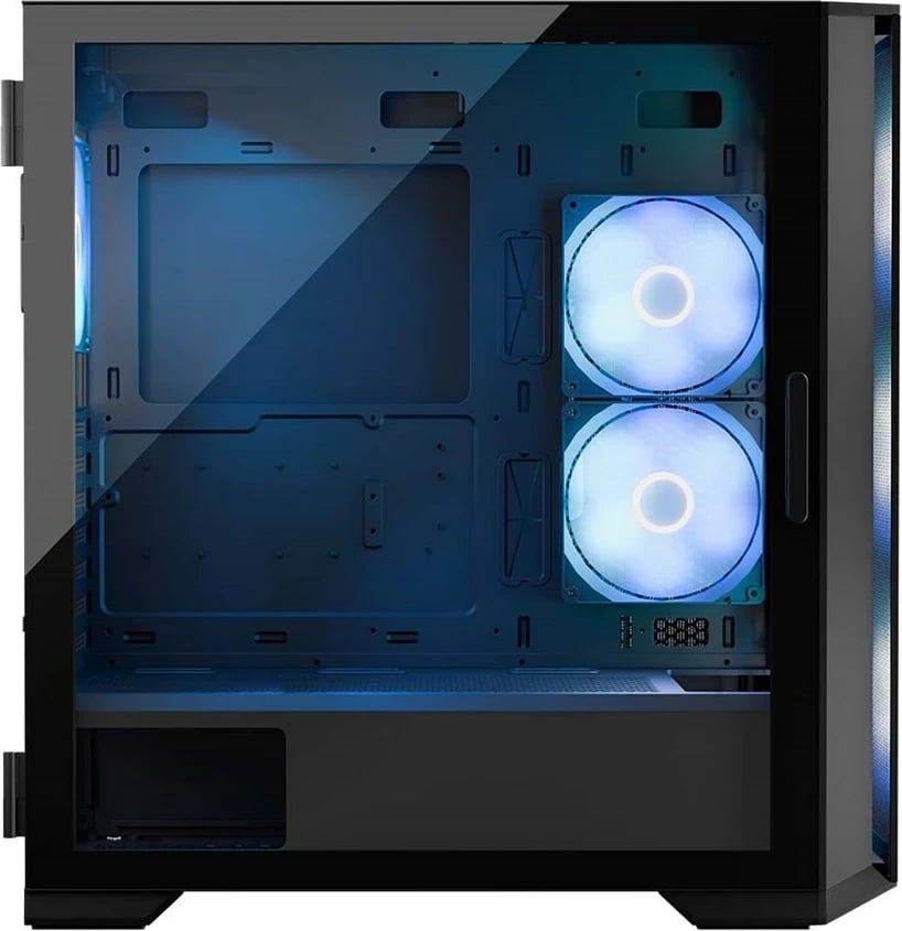 Kasë MODECOM HORIZON ARGB Flow MIDI USB 3.0 X 2 CYPE-C, e zezë