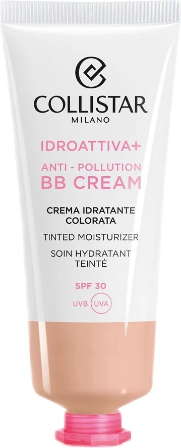 BB krem për fytyrë Collistar Idroattiva+ Anti-Pollution BB Cream për femra ngjyra 1, 50ml