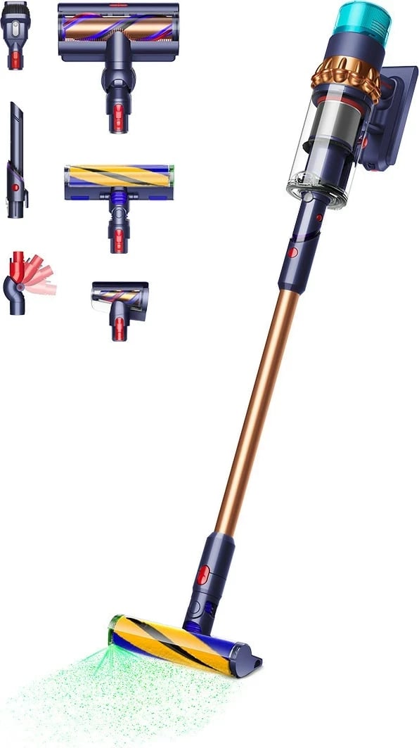 Fshesë elektrike Dyson Gen5detect Absolute, Prussian Blue/Copper