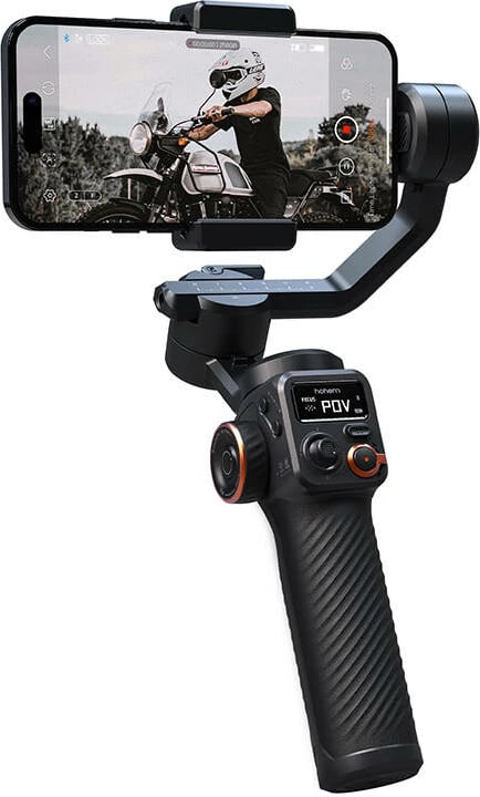Gimbal Hohem iSteady M6 për telefona, 400g, 18 orë bateri, i zi