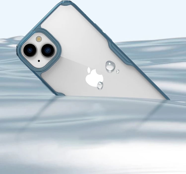 Mbështjellës Nillkin Nature Pro për iPhone 15, Transparent, i bardhë