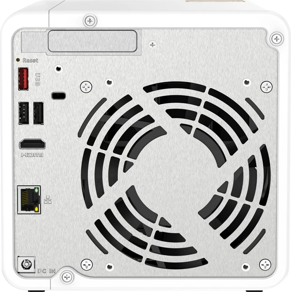 Kasë NAS QNAP TS-462-4G, Intel Celeron N4505, 4 GB RAM DDR4, Tower, Bardhë