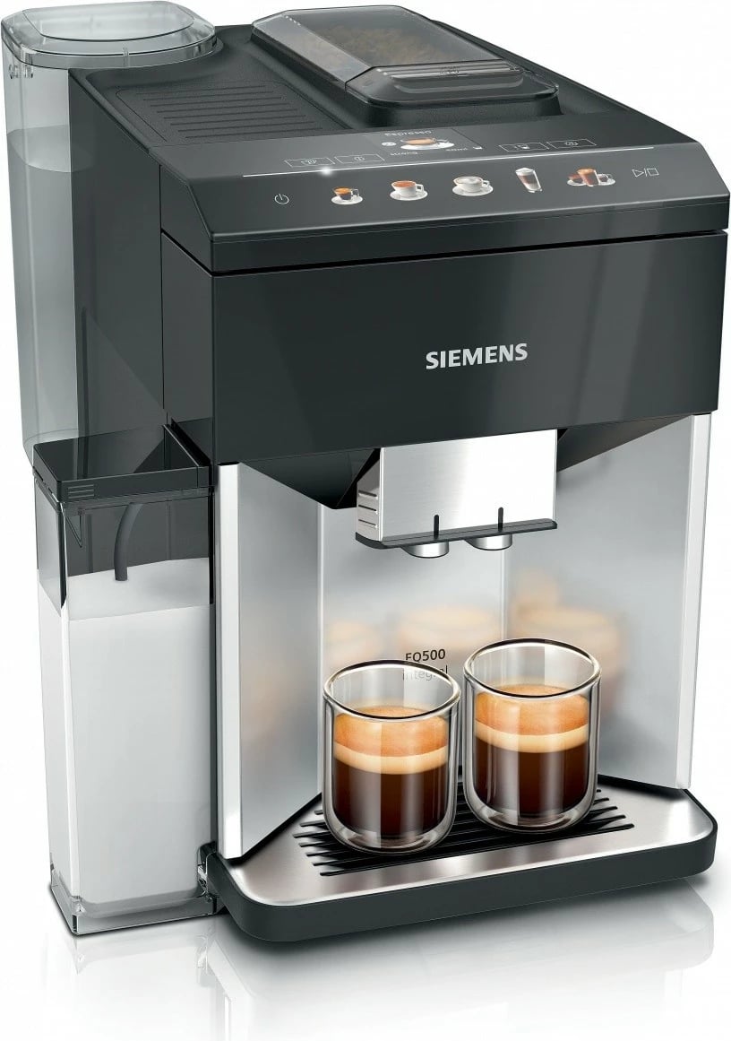Makine ekspresi Siemens TQ513R01, automatike, 1.9L, 270g, e zezë