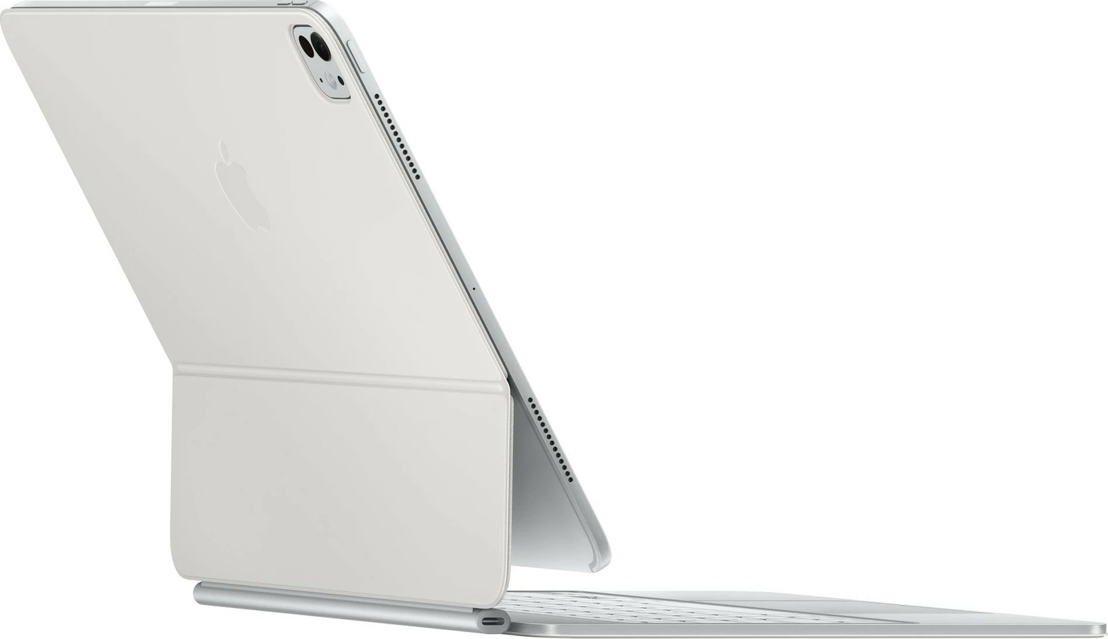 Tastierë wireless Apple Magic Keyboard për iPad Pro 13 M4, QWERTY, UK, bardhë