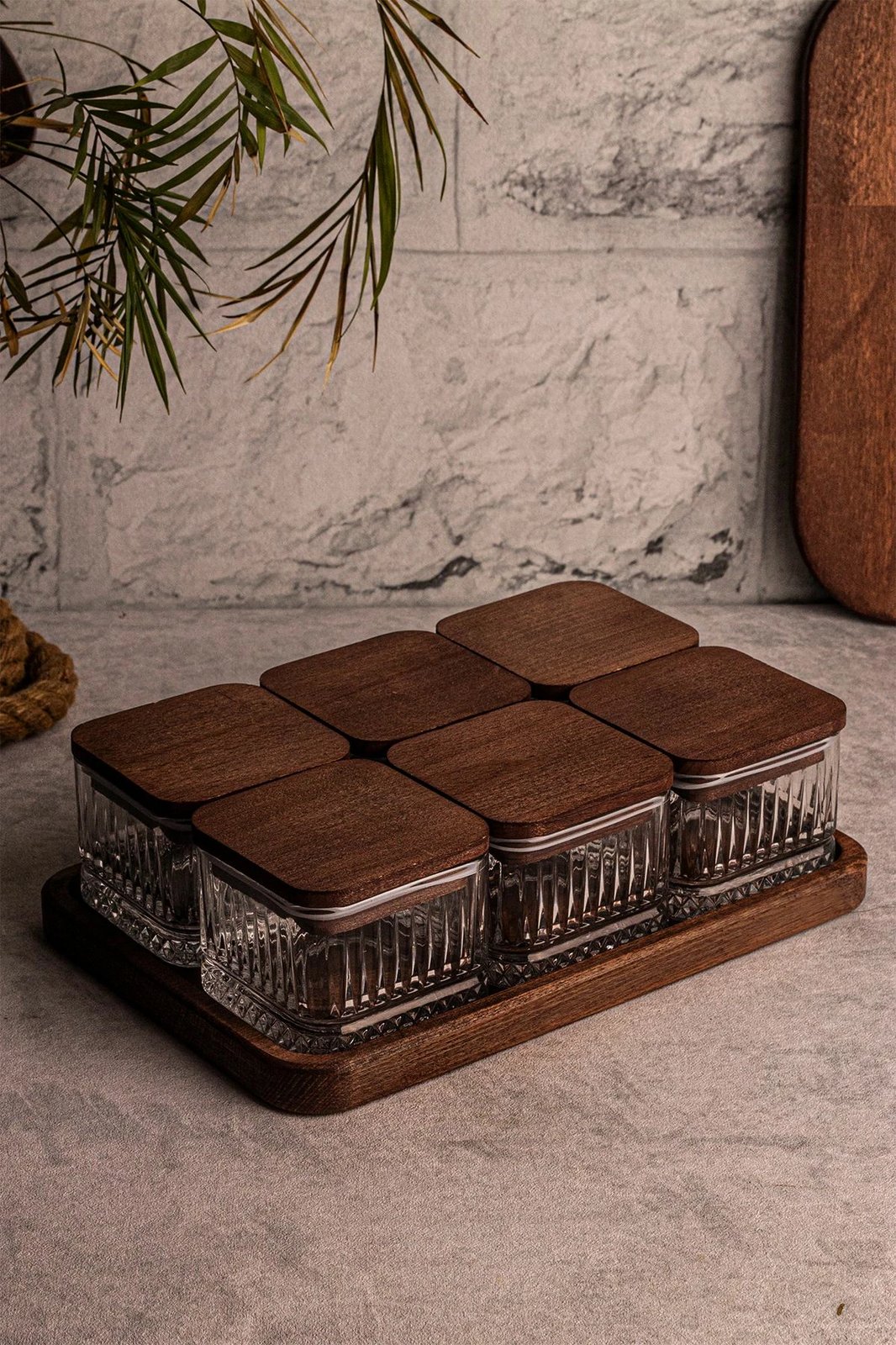 Set pjatash qelqi (13 copë), Hermia Concept, Bella Kare 6