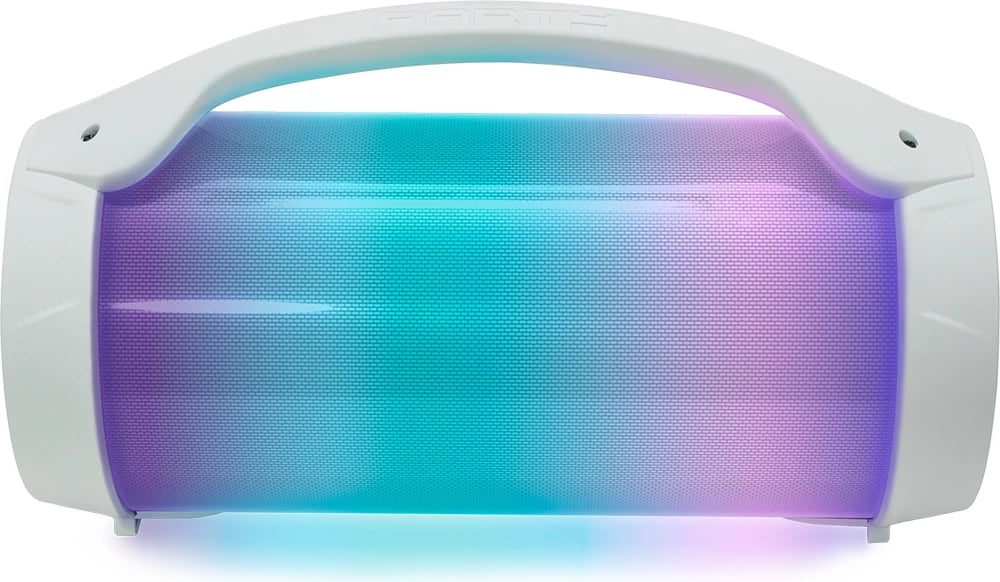 Boks BIGBEN PARTY LUMINOUS BT 50W SD AUX USB i bardhë