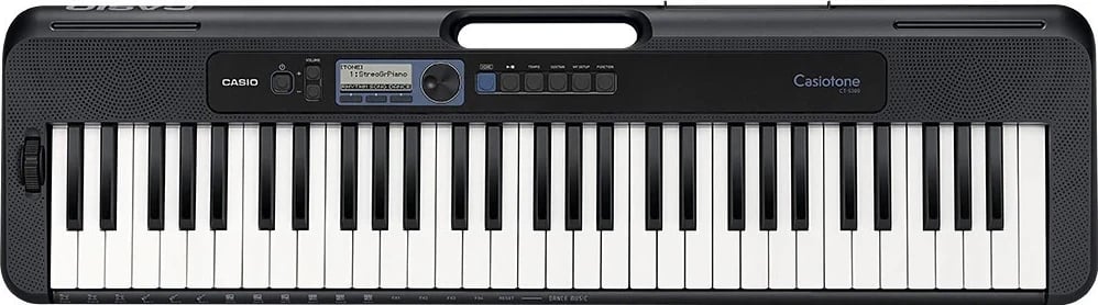 Sintetizator digjital Casio CT-S300, 61, Zi, Bardhë
