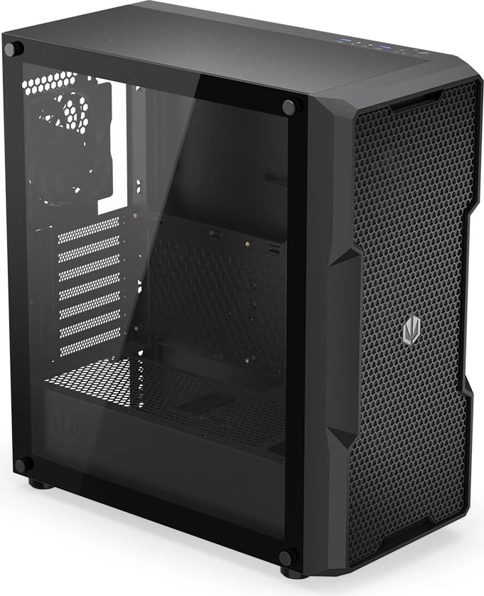 Kasë Endorfy Regnum 400 Air, Midi Tower, Tempered Glass, E zezë