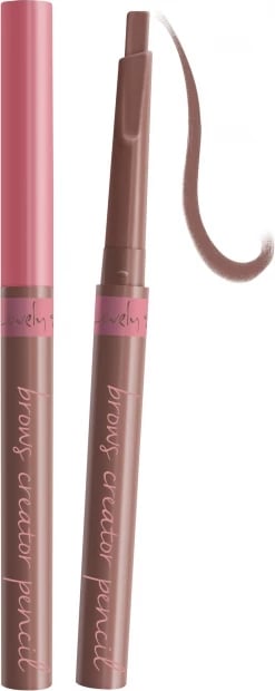 Laps për vetulla Lovely Brows Creator Pencil Waterproof Eyebrow Pencil 1, 1 copë