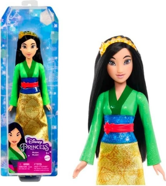 Kukull Disney Princess Mulan Mattel HLW02/HLW14, për vajza