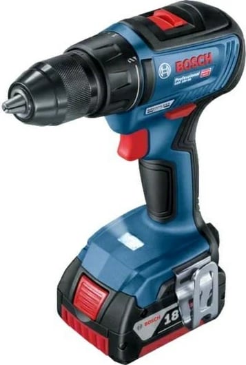 Kaçavidë elektrike BOSCH GSR 18V-50, 2x5.0Ah, Brushless, Blu