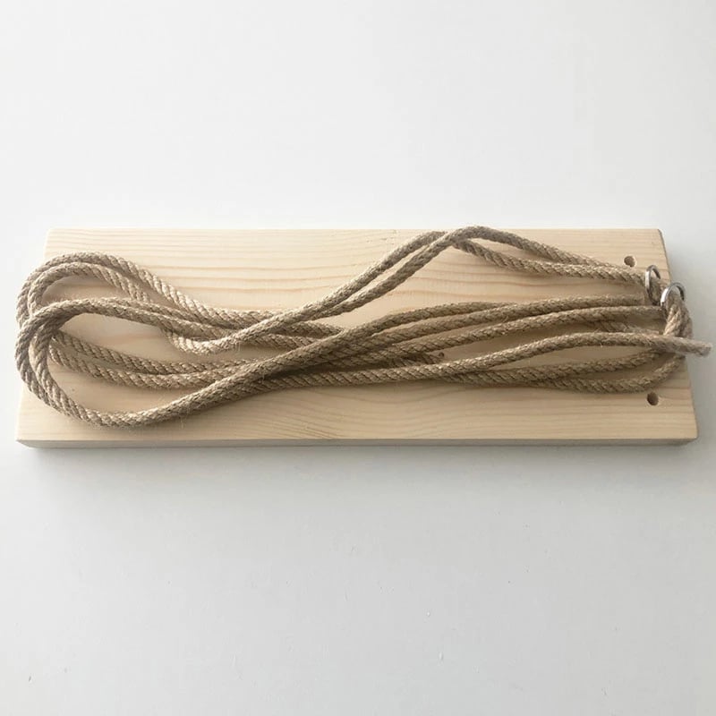 Raft muri Malbo ngjyrë natyrale 39x12x43cm