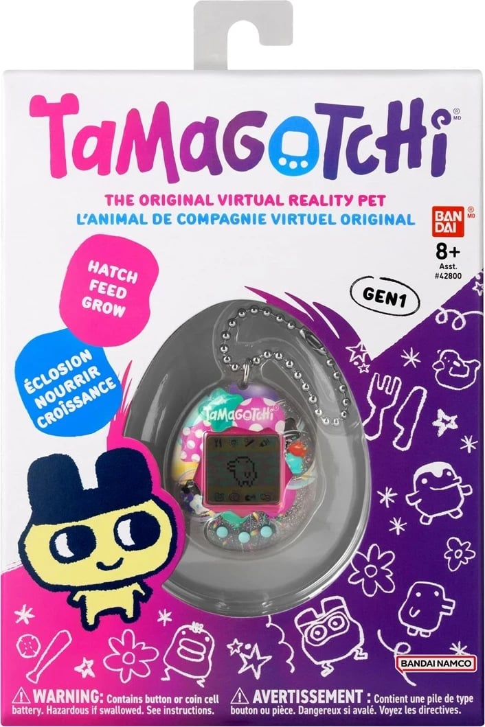 Tamagotchi Bandai Pretty Party GEN1, lodër elektronike koleksionuese