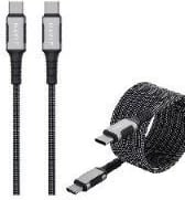 Kabëll magnetik USB Type C Havit CB6297, 1 m, i zi
