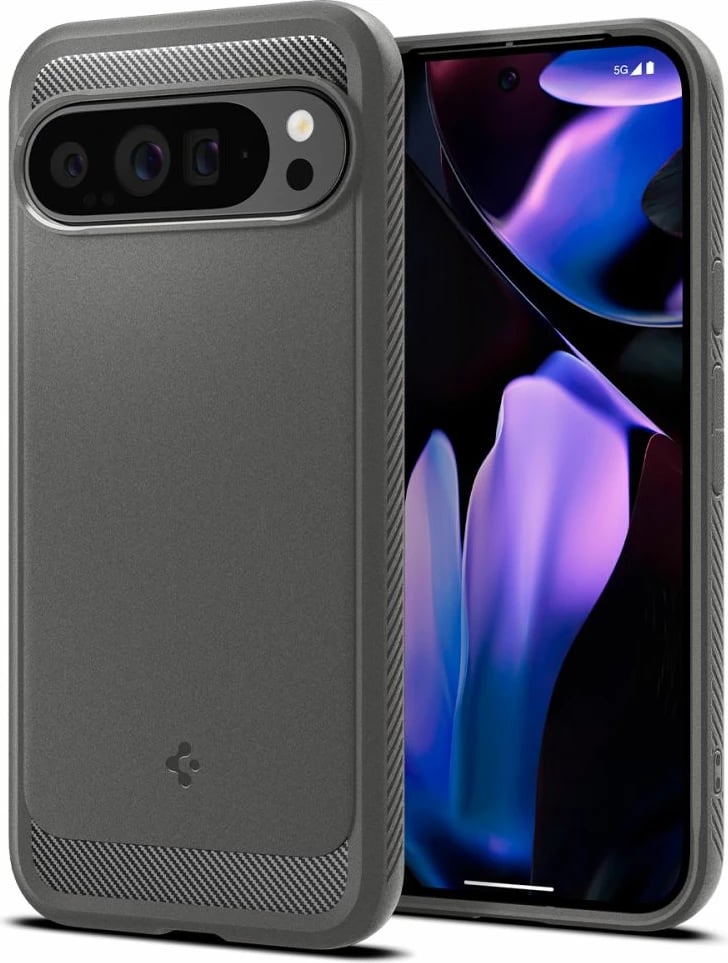 Mbështjellës Spigen Rugged Armor për Google Pixel 9 Pro XL, Gri Mbështjellës Spigen Rugged Armor për Google Pixel 9 Pro XL, Gri