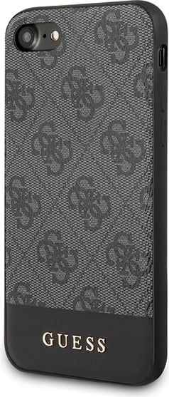 Mbështjellës Guess 4G Stripe për iPhone 7/8/SE 2020/SE 2022, Gri
