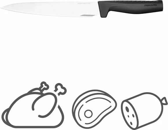 Thikë kuzhine Fiskars 1051760, Inox, 1 copë