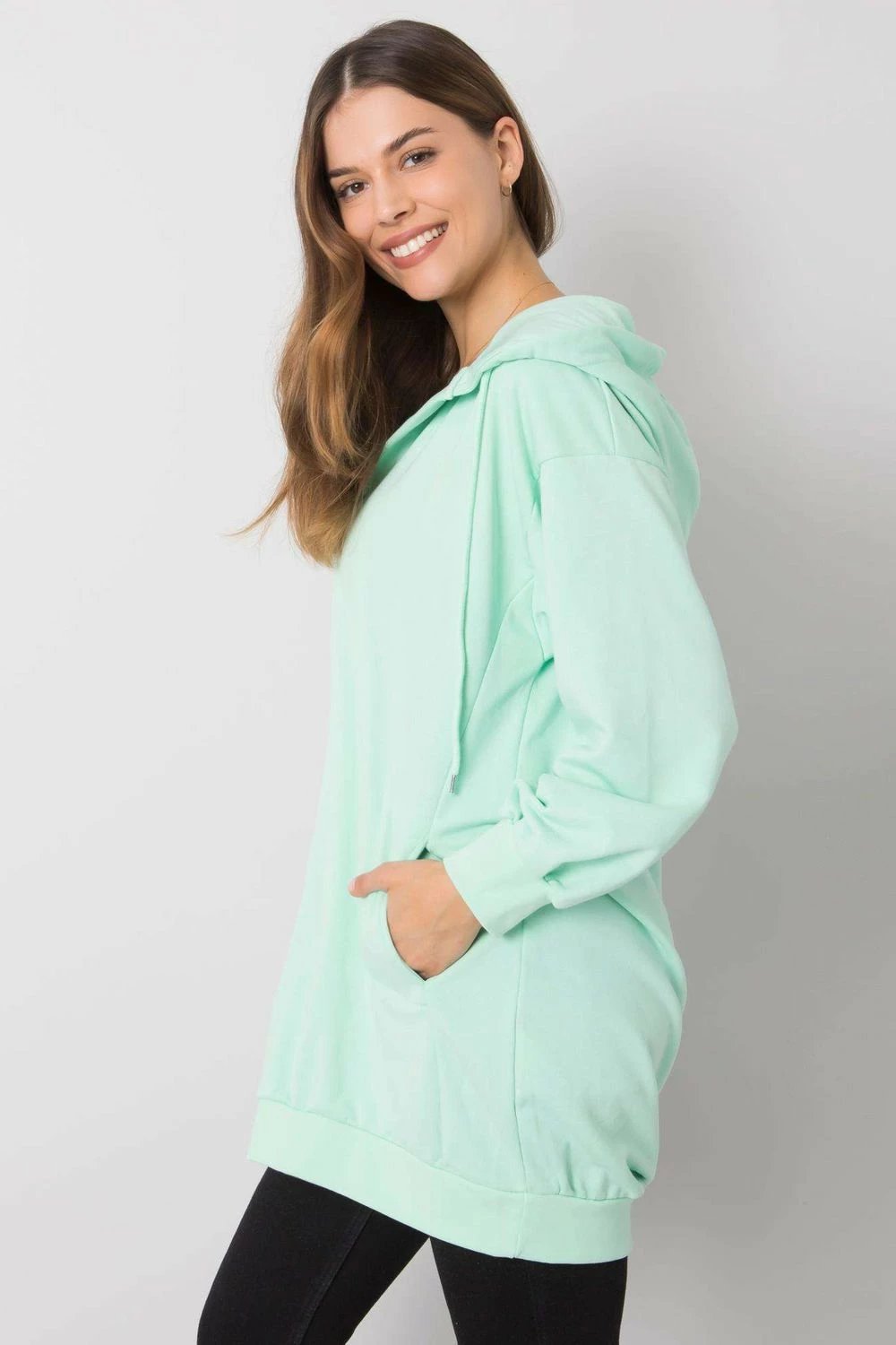 Sweatshirt femra Ex Moda 172641, e gjelbër