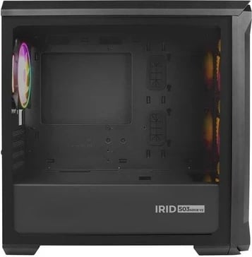Kasë GENESIS IRID 503 ARGB, Micro Tower, E zezë