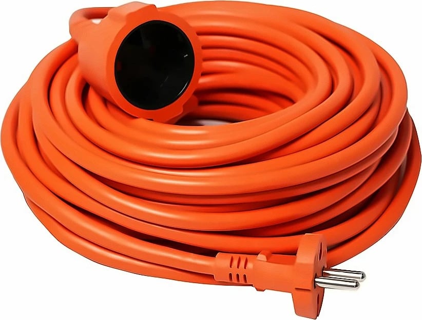 Zgjatues elektrik VERTEX PZO20M2x1.0mm, 20m, portokalli