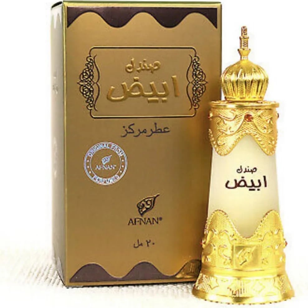 Vaj parfumi AFNAN Abiyad Sandal për meshkuj 20ml